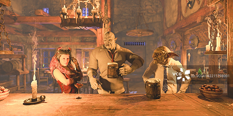 幻想酒馆系列图片素材