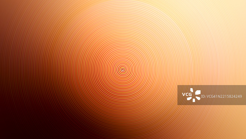 同心多彩圆圈背景，带有阴影效果。全画幅16x9。巴黎，法国。图片素材