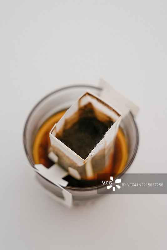 挂耳咖啡；冲泡咖啡图片素材