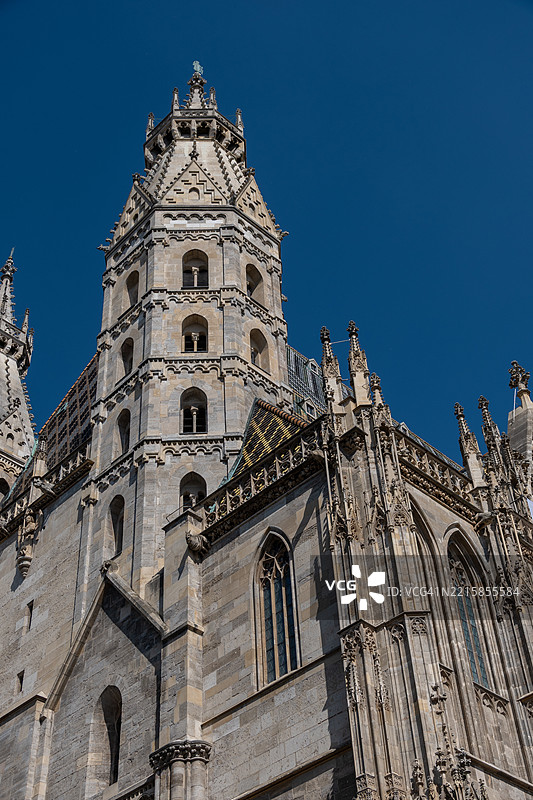 斯蒂芬广场和圣斯蒂芬大教堂图片素材