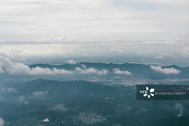 航空摄影；从飞机上看到的风景；高空云彩图片素材