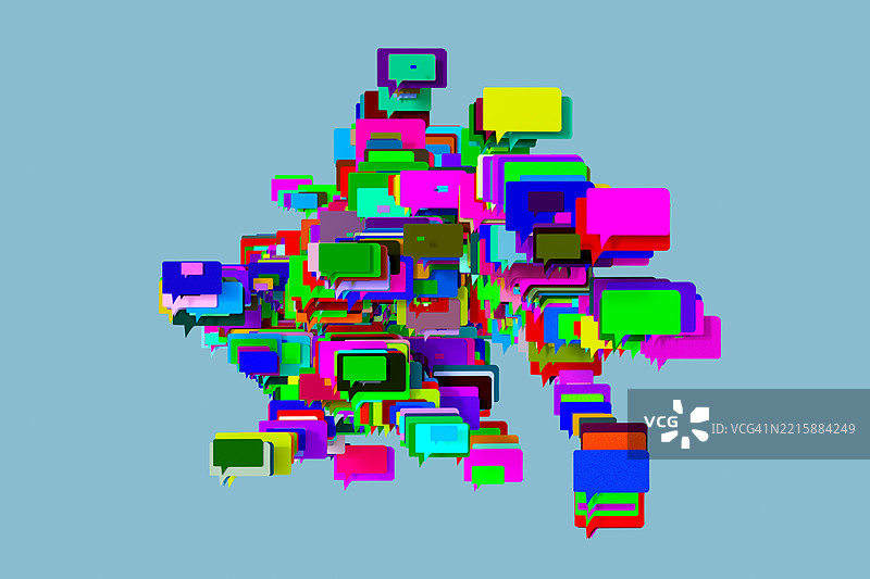 社交媒体聊天图标图片素材