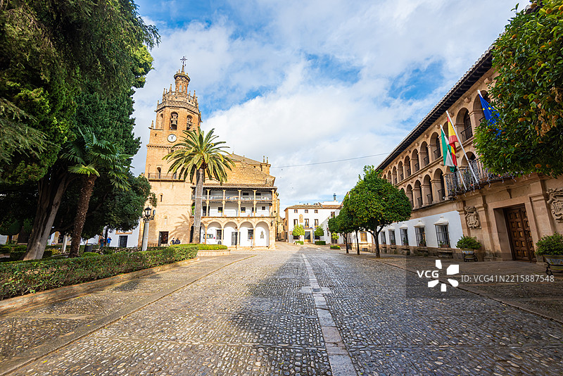 隆达，圣玛丽亚大教堂图片素材