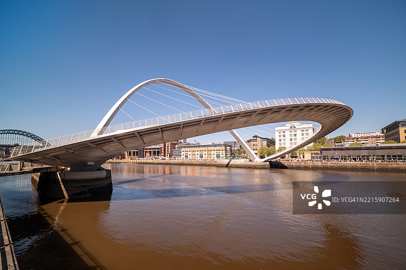 千年盖茨黑德人行天桥开幕 - 盖茨黑德图片素材