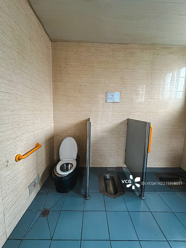 北京的公共厕所图片素材