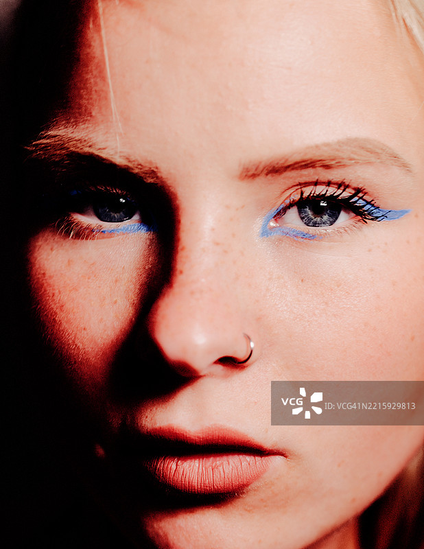 美丽的那一个。图片素材