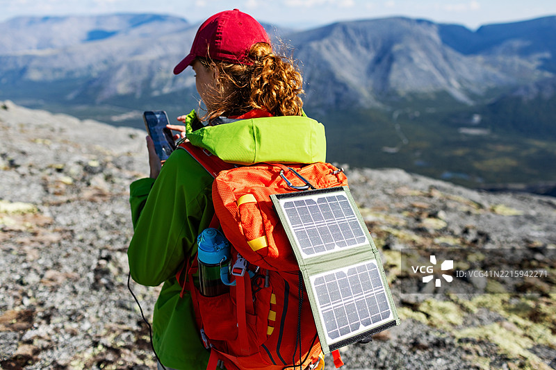 绿色科技 - 太阳能电池板图片素材