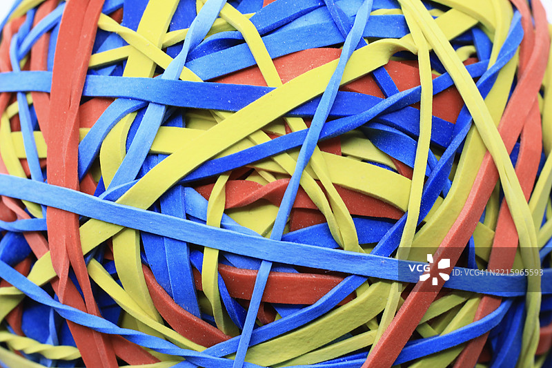 橡皮筋全景图图片素材