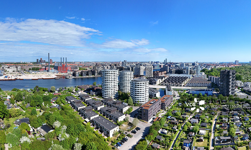 哈文维根岛滨海 - 哥本哈根图片素材