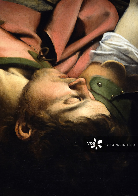 圣保罗的皈依 - 细节 - 卡拉瓦乔图片素材