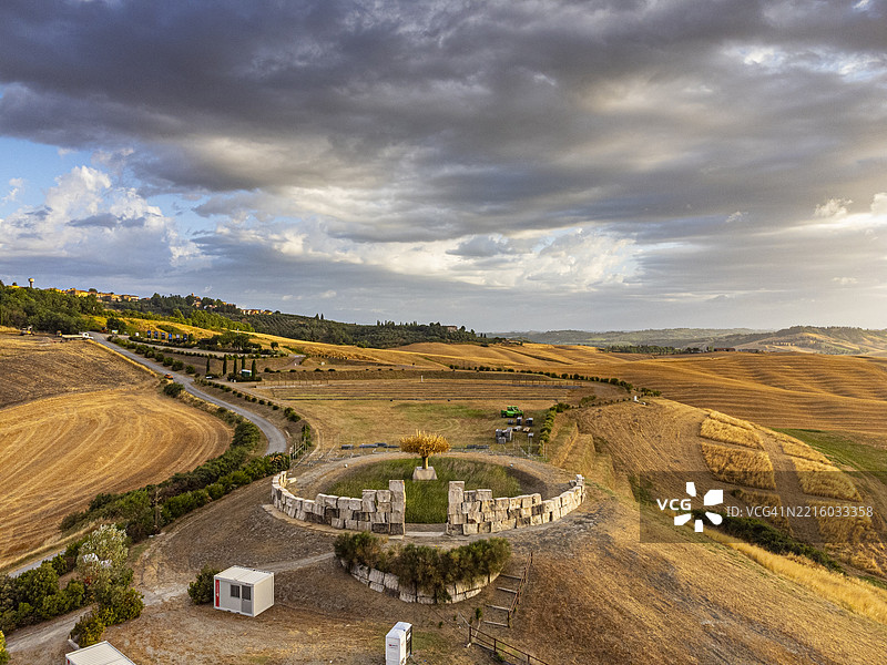 托斯卡纳，拉贾蒂科的沉默剧院图片素材