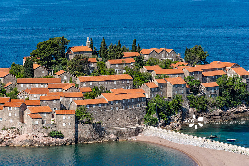 黑山的圣斯特凡小道图片素材