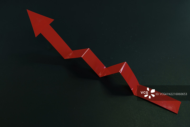 显示商业增长的图表，显示上升趋势的图表图片素材