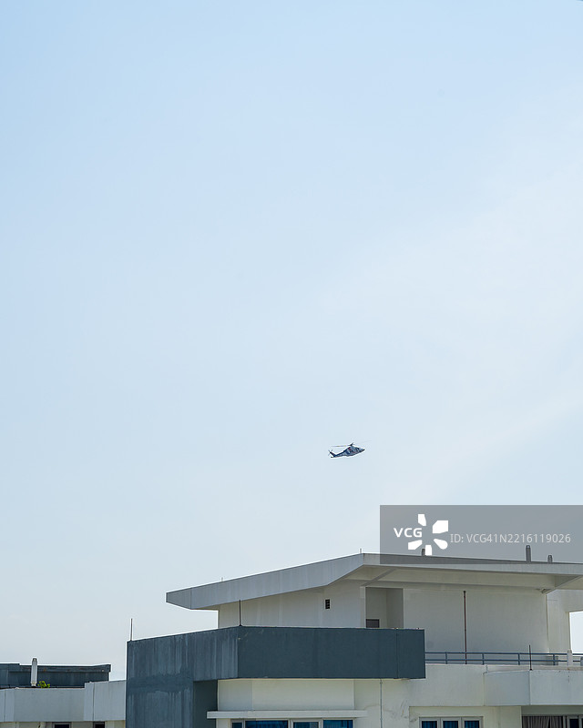 马来西亚班达尔塞里普特拉 - 2021年6月3日 在行动管制令封锁期间的郊区社区图片素材