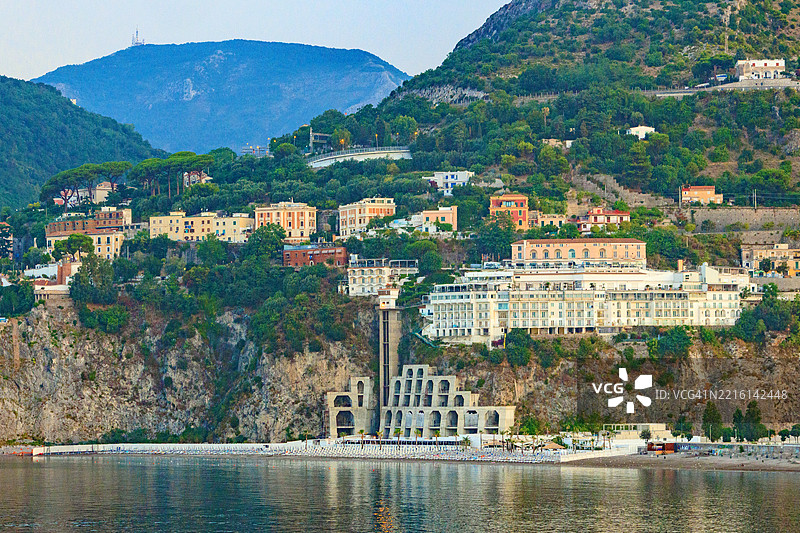 阿马尔菲海岸的劳埃德海湾酒店图片素材