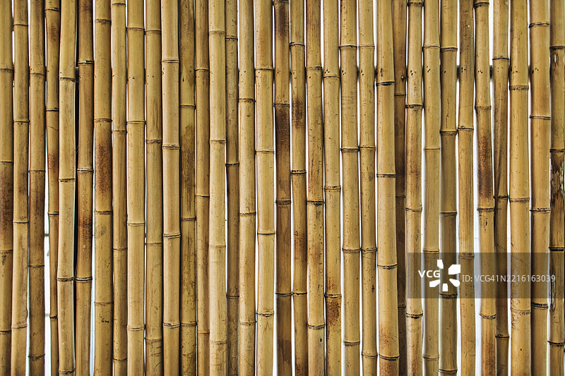 竹竿的图案排列，展现自然质朴的纹理图片素材