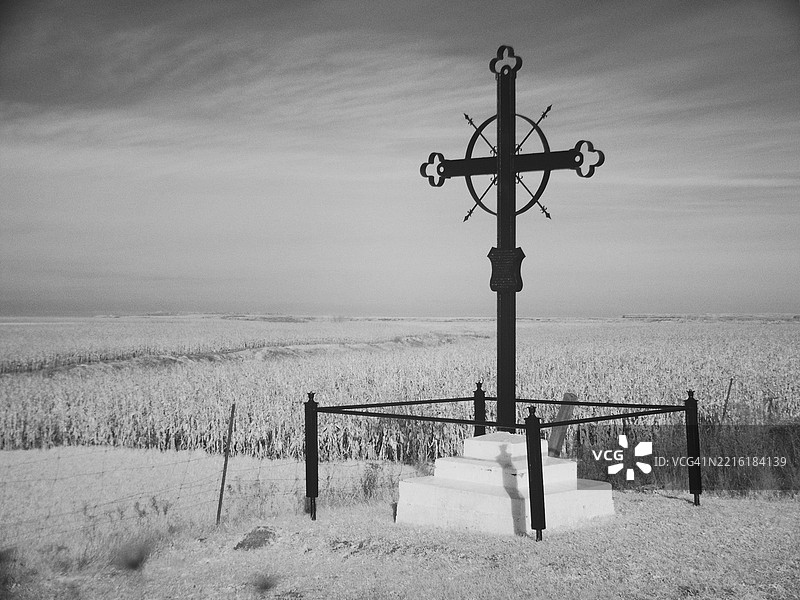 阿卡迪亚驱逐十字架图片素材