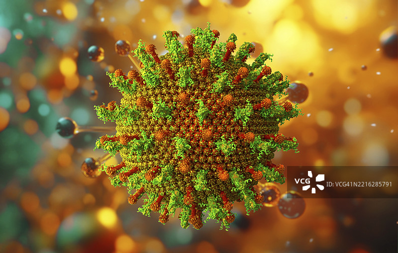 肝炎病毒插图图片素材