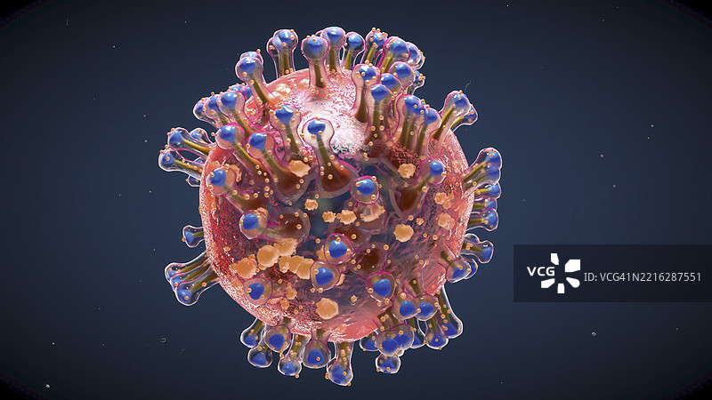 病毒，插图图片素材