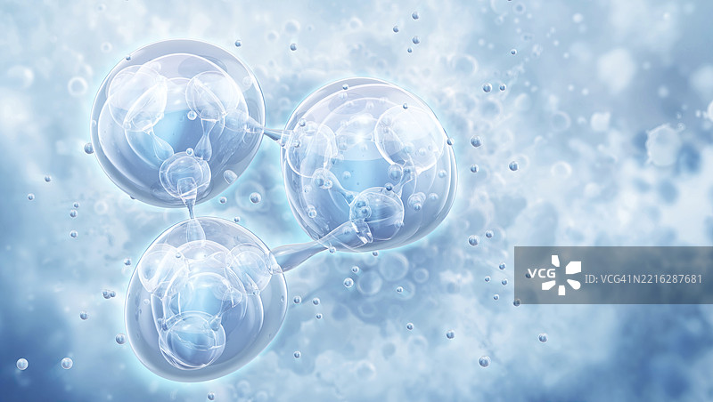 胶原蛋白护肤精华，插图图片素材