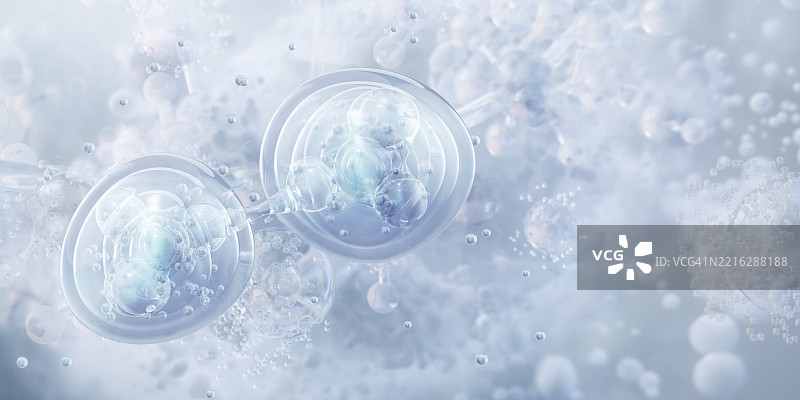 透明质酸护肤精华，插图图片素材