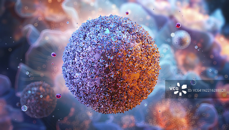 支原体细菌插图图片素材