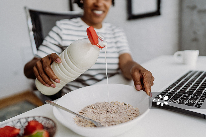 燕麦片图片素材