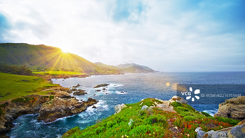 加利福尼亚州大苏尔图片素材