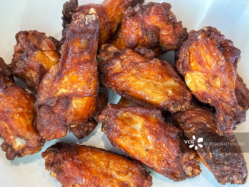 慢烤鸡肉的美食摄影图片素材