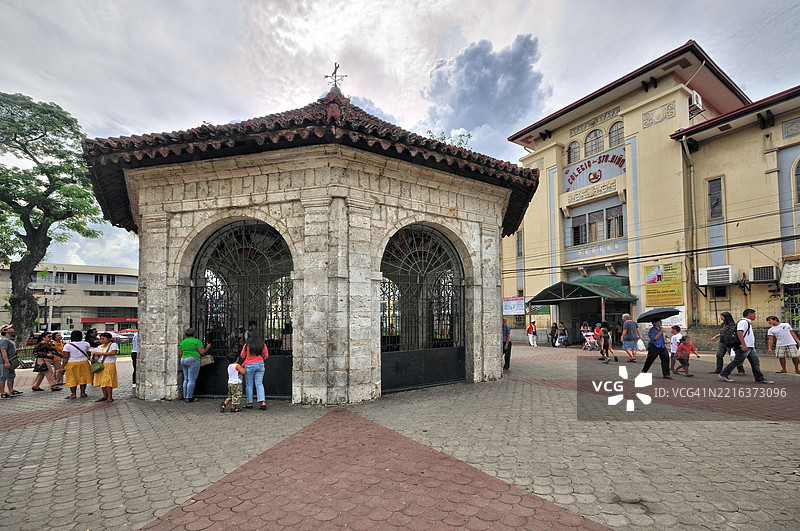 麦哲伦十字架亭，宿务图片素材