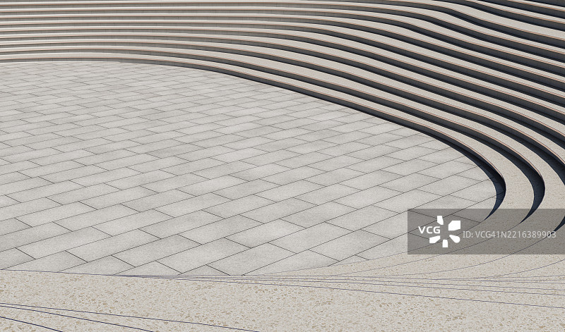 看台外的 marble 地板图片素材