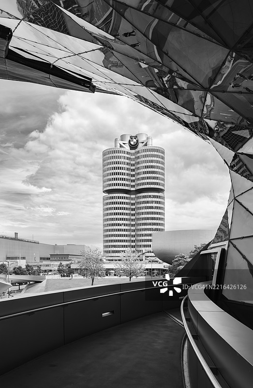 慕尼黑，宝马总部图片素材