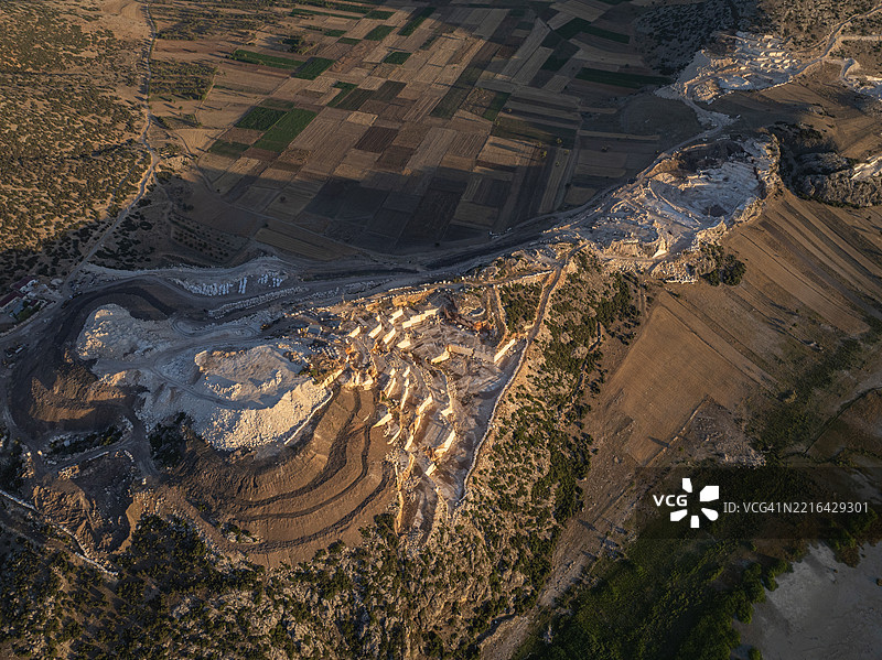 大理石采石场图片素材
