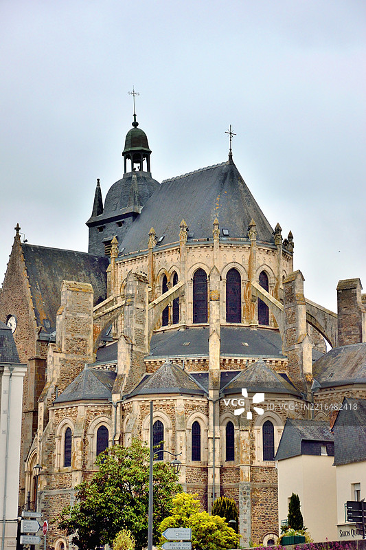 梅耶讷，奇迹圣母大教堂图片素材