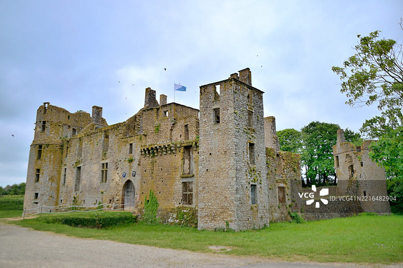 拉萨伊-莱-沙托，博瓦·蒂博城堡图片素材