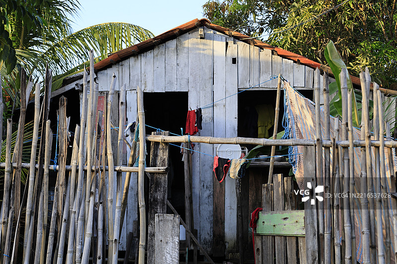 佩斯基罗渔村 - 巴西马拉若岛图片素材