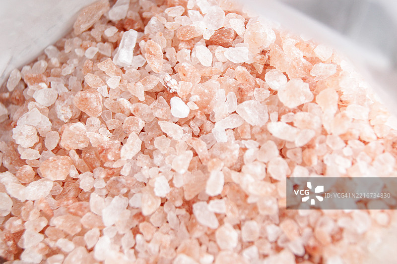 粉红喜马拉雅盐图片素材