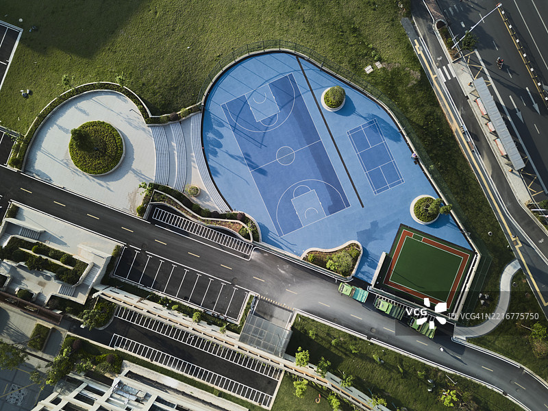 垂直生活视角图片素材