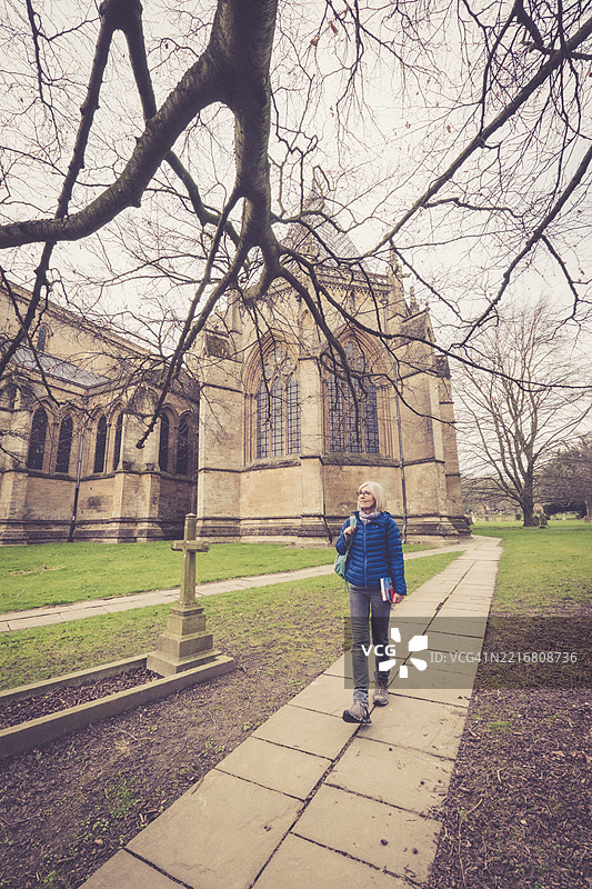 南威尔大教堂，诺丁汉郡，英格兰图片素材