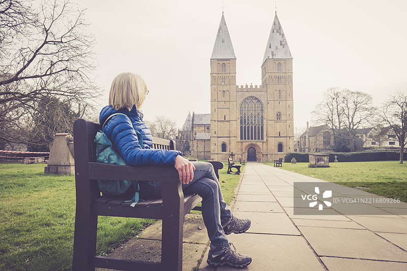南威尔大教堂，诺丁汉郡，英格兰图片素材