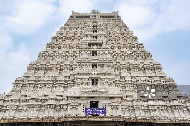 阿南马莱亚尔（阿鲁那恰勒斯瓦拉）寺，拉贾高普拉姆，蒂鲁瓦南马莱，泰米尔纳德州图片素材