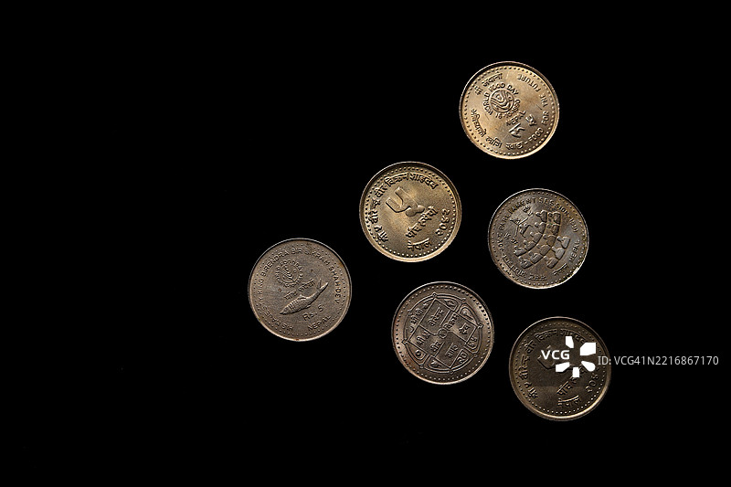 比伦德拉国王时期的纪念币图片素材