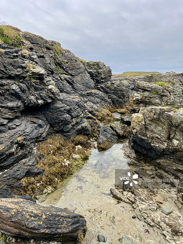 特雷阿杜湾 - 霍利黑德图片素材