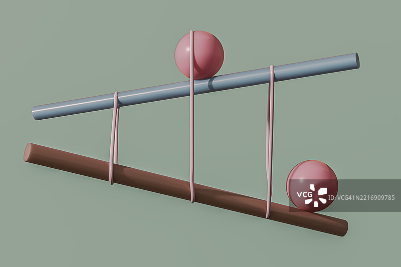 平衡的几何形状图片素材