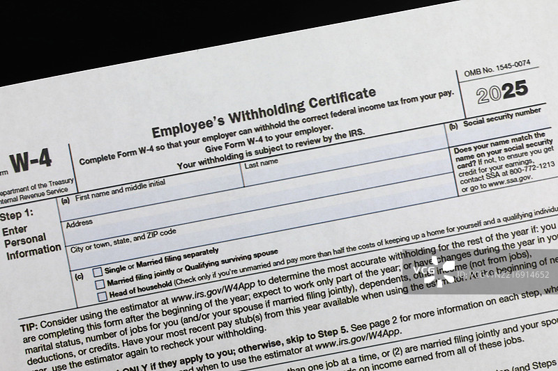 工资和税务报表表格图片素材