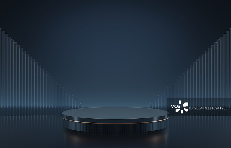 3D渲染简单产品背景图片素材