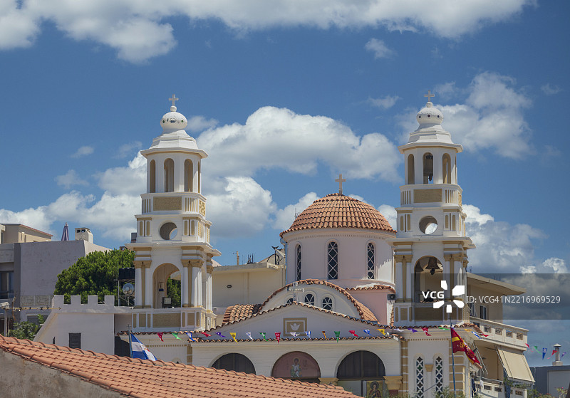 哈尼亚的圣潘特莱昂教堂图片素材