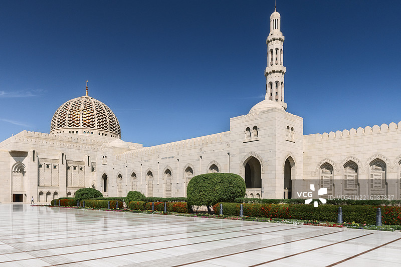 哈曼·卡布斯大清真寺图片素材