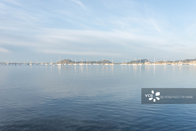 波多波伦萨，马略卡岛图片素材