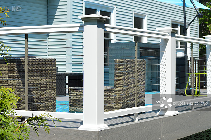 后院甲板图片素材